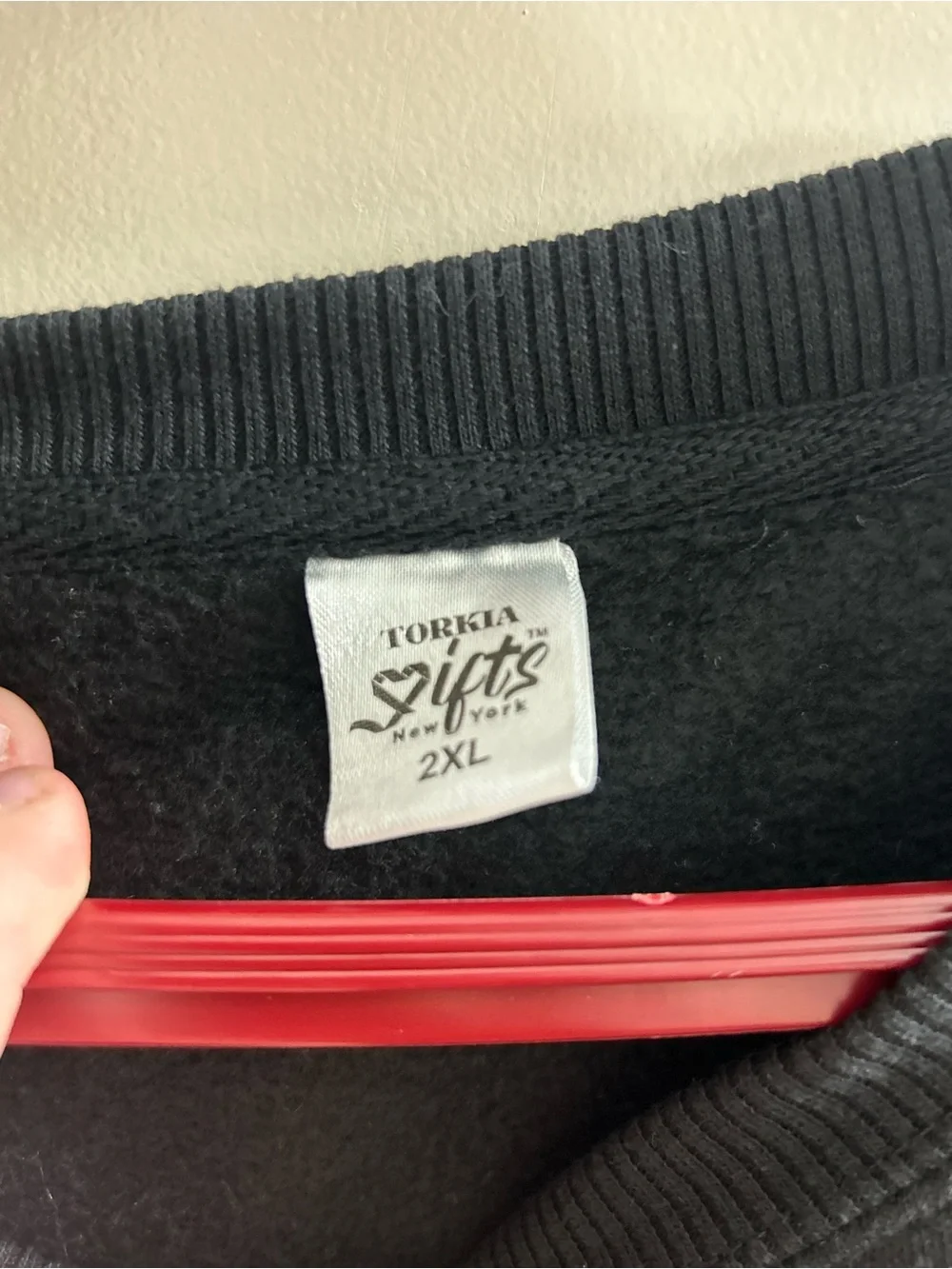 Black New York Graphic Crewneck Sweater
